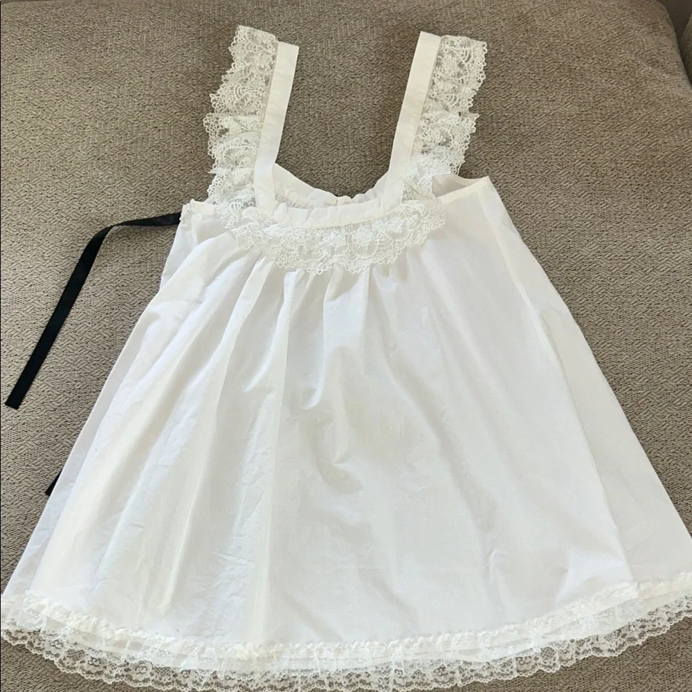 Edikted Rayne Lacey Babydoll Mini Size S - Picture 7 of 7